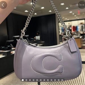 Coach Teri Shoulder Bag - Silver Mist